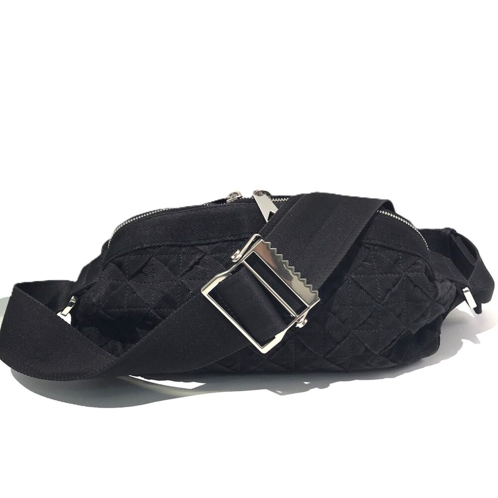 BOTTEGA VENETA Black Intrecciato Hobo Bag